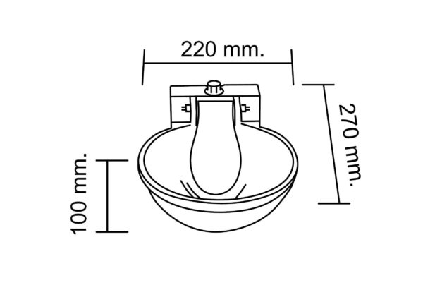 Modelo B-1 ALUMINIO - PULIDO - Imagen 2