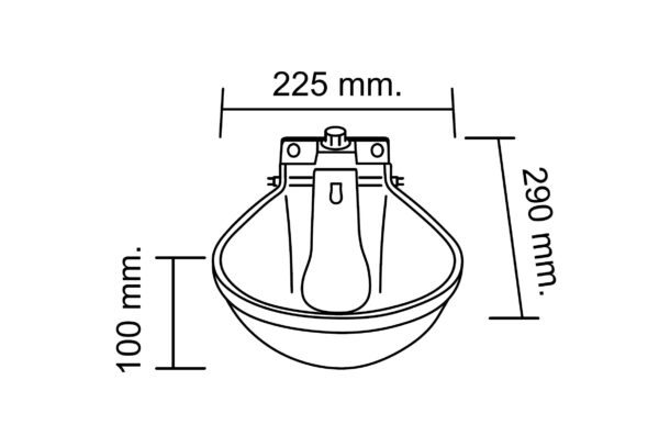 Modelo B-3 HIERRO ESMALTADO - Imagen 2