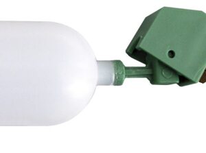 BOYA REDONDA Conexión con manguera Ø10 mm.  Racor 70 mm.