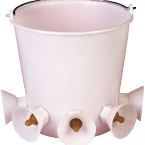 CUBO LACTANCIA PARA CORDEROS 5 TETINAS. 11 L