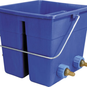 CUBO LACTANCIA PARA CORDEROS 2 DEPARTAMENTOS 4 TETINAS