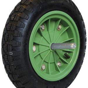 Rueda para Carretilla MG-2138 Disco de Plástico 350-8 | Rueda Neumática de Repuesto